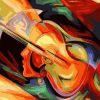 Abstract Guitar Paint By Number