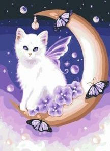 Angel Cat Paint By Number