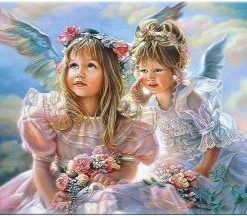 Angel Girls Paint By Number