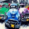 Antique Car In Havana Paint By Number