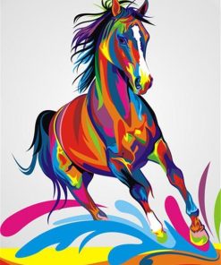 Arabian Horse Paint By Number