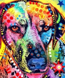 Artistic Dog Paint By Number