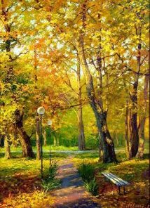 Autumn In The Forest Paint By Number