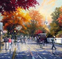 Autumn On Mackinac Paint By Number