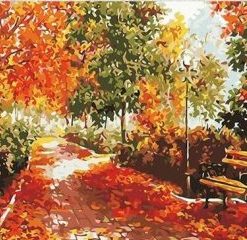 Autumn Park Paint By Number