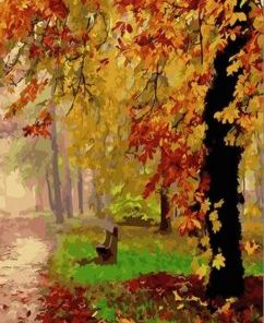 Autumn Tree Paint By Number