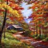 Autumn Trees Paint By Number