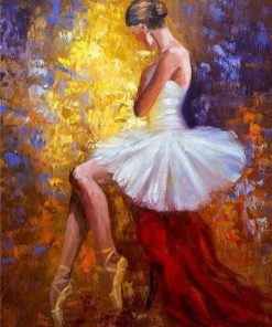 Ballerina Girl Paint By Number