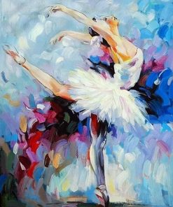 Ballet Dancer Girl Paint By Number