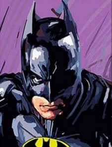 Batman Paint By Number