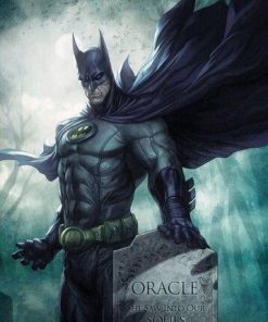 Batman In The Cemetery Paint By Number