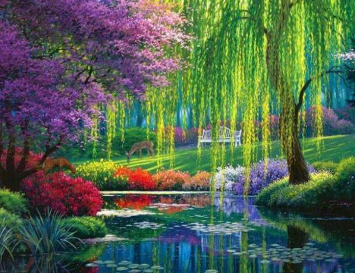 Beautiful Landscape Paint By Number