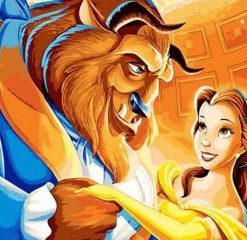 Beauty And The Beast Paint By Number