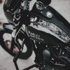 Black Motorcycle Paint By Number