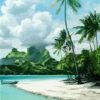 Bora Bora Island Paint By Number