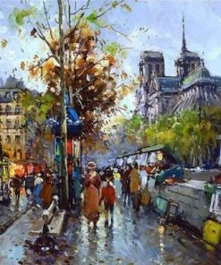 Boulevard Des Capucines By Antoine Paint By Number