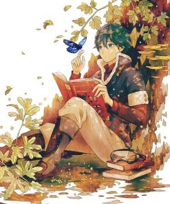 Boy Under The Tree Paint By Number