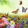 Butterfly Landscape Paint By Number