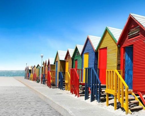 Cape Town Beach Paint By Number