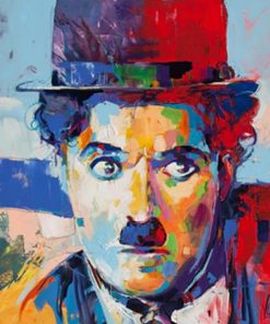 Charlie Chaplin Paint By Number