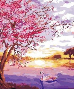 Cherry Blossom Paint By Number