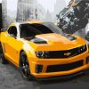 Chevrolet Camaro Bumblebee Paint By Number