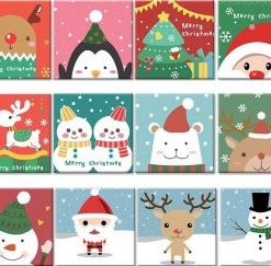 Christmas Animals Paint By Number