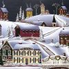 Christmas in Fox Creek Paint By Number