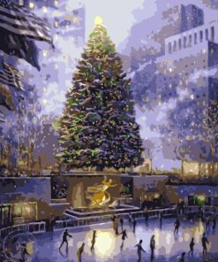 Christmas in New York Paint By Number