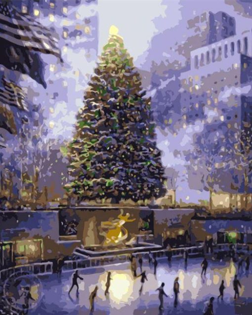 Christmas in New York Paint By Number