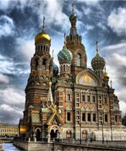 Church Of Saint Petersburg Paint By Number