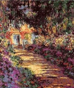 Claude Monets Garden Paint By Number