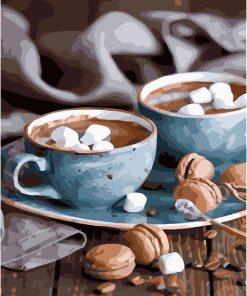 Coffee Cups Paint By Number