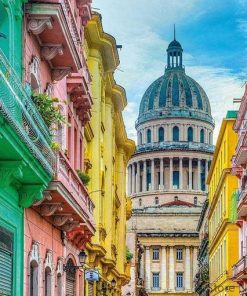 Colourful Cuba Paint By Number