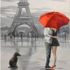 Couples In Paris Paint By Number