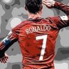 Cristiano Ronaldo Player Paint By Number