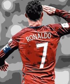 Cristiano Ronaldo Player Paint By Number