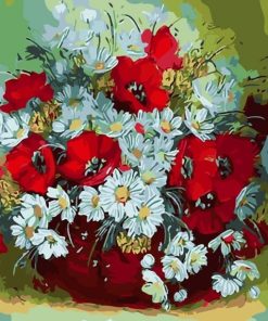 Daisy Flowers Paint By Number