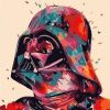 Darth Vader Character Paint By Number