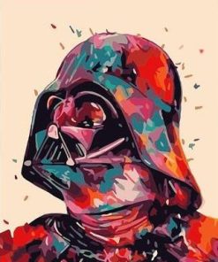 Darth Vader Character Paint By Number