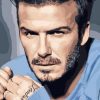 David Beckham Player Paint By Number