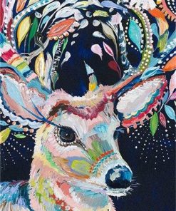 Deer Portrait Paint By Number