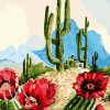 Desert Cactus Paint By Number