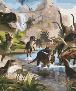 Dinosaur Animals Paint By Number