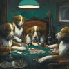 Dogs Playing Poker Paint By Number