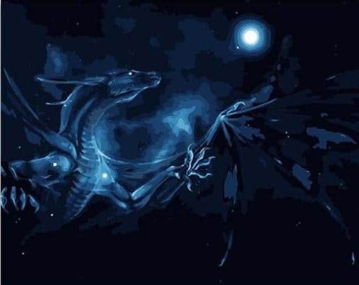 Dragon in Space Paint By Number