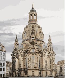 Dresden Church Paint By Number