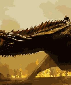 Drogon Rhaegal Paint By Number