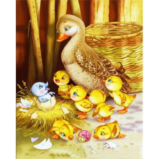 Duck Family Paint By Number