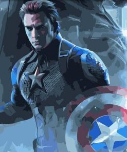 Endgame Captain America Paint By Number